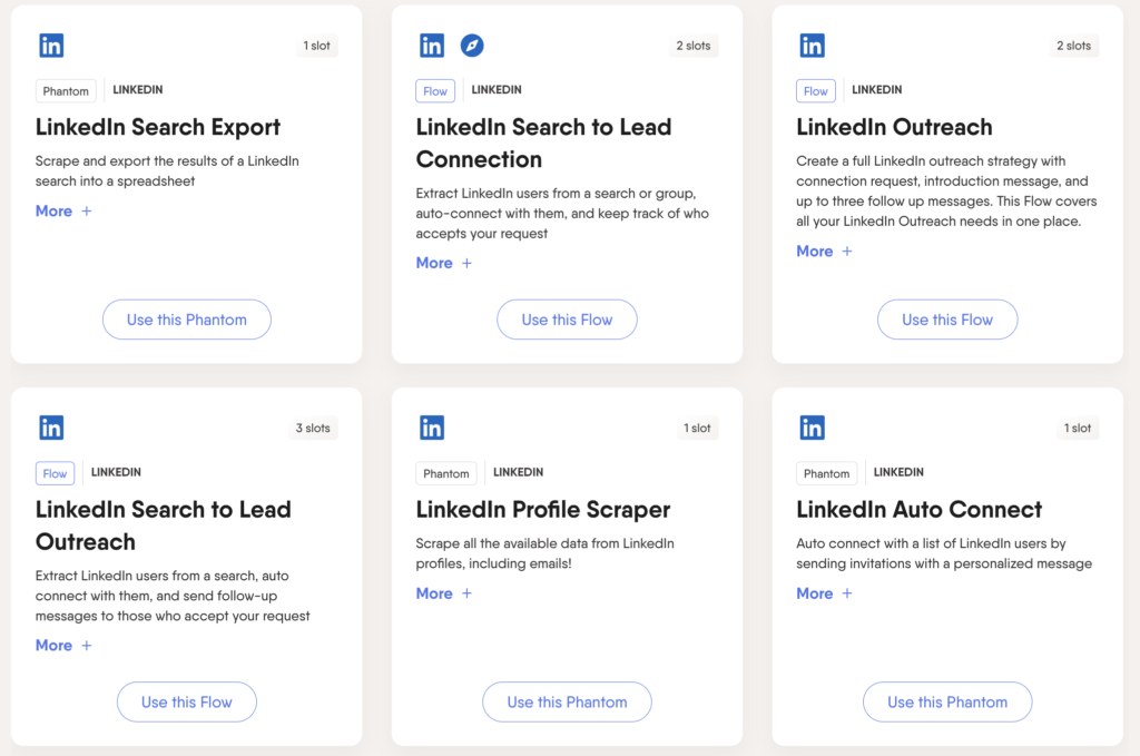 Phantombuster LinkedIn Hacks