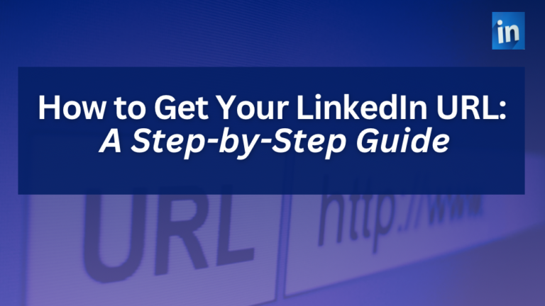 how to get linkedin URL