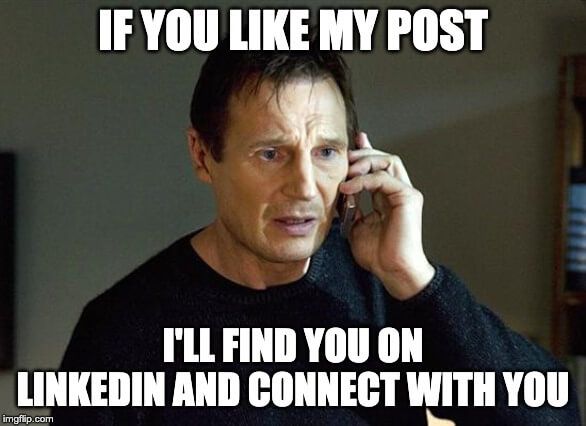 LinkedIn marketing tools meme