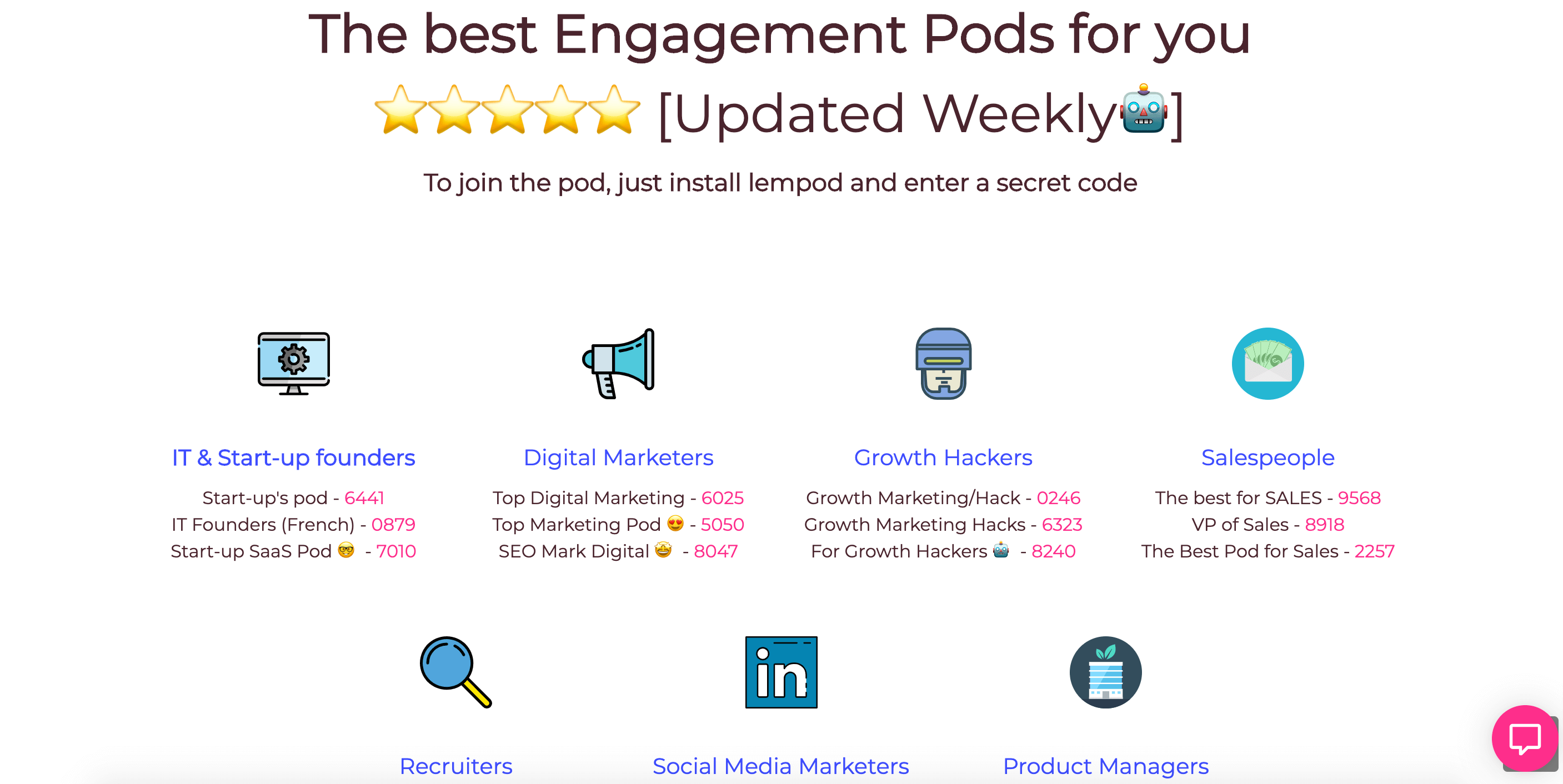 Find and join the best LinkedIn Engagement Pods