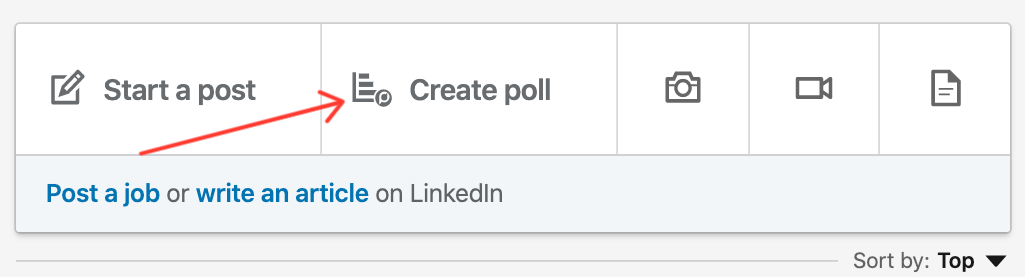 LinkedIn Chrome Extension - LinkedIn polls